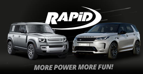 Did someone say “Land Rover”? Rapid definitely answers!